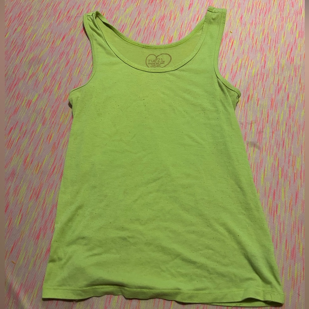 Yellow Tank Top